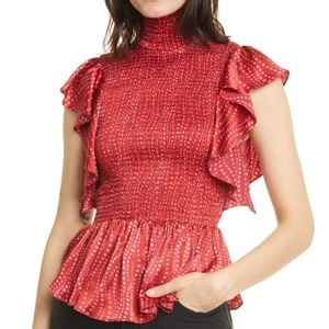 Cinq a Sept silk top NWT